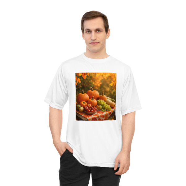 Harvest Table Gathering - Unisex Zone Performance T-shirt
