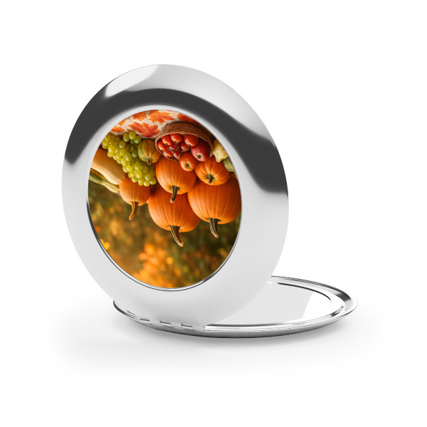 Harvest Table Gathering - Compact Travel Mirror