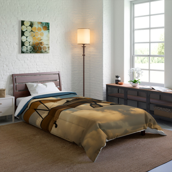 Soaring Above Clouds - Comforter