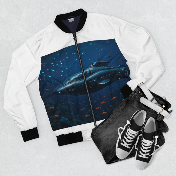 Deep Sea Voyager - Men's Bomber Jacket (AOP)