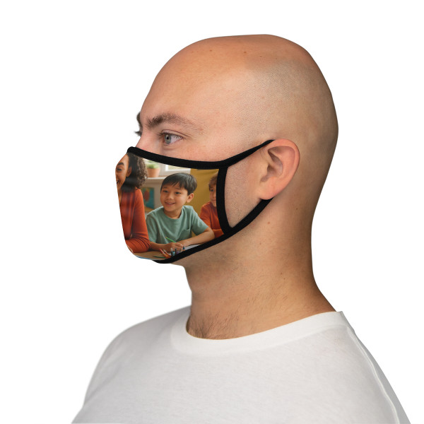 Nurturing Young Minds - Fitted Polyester Face Mask