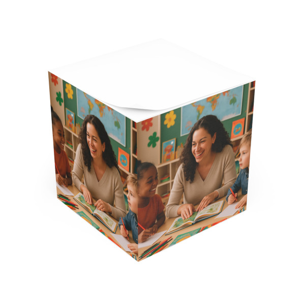 Nurturing Young Minds - Note Cube