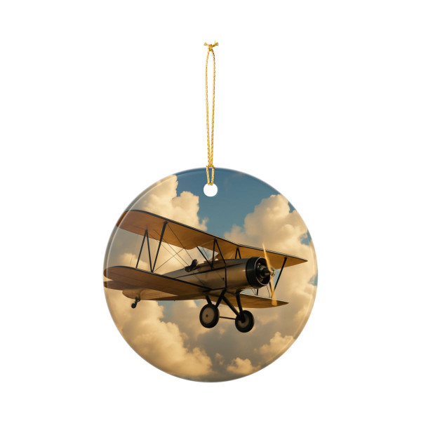 Soaring Above Clouds - Ceramic Ornaments (2-Side Print)