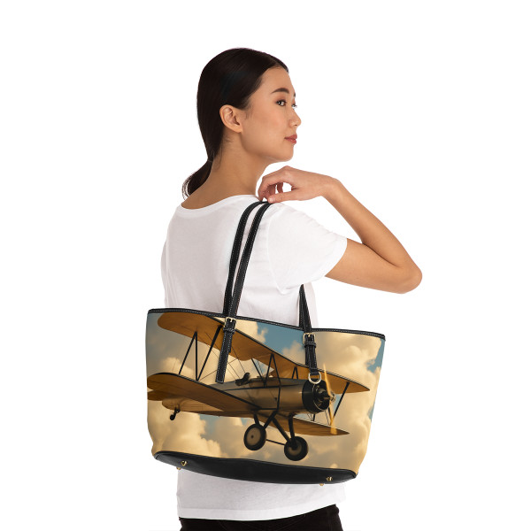 Soaring Above Clouds - PU Leather Shoulder Bag