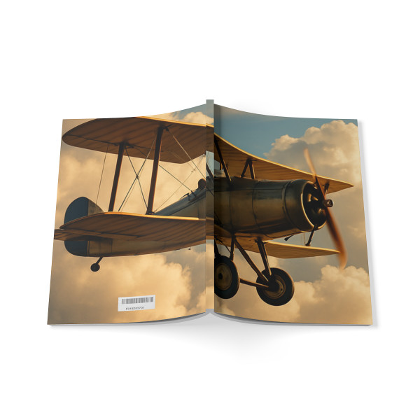 Soaring Above Clouds - Softcover Notebook, A5