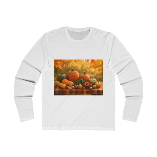 Harvest Table Gathering - Men's Long Sleeve Crew Tee