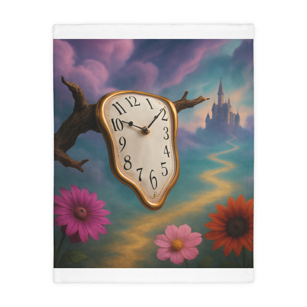 Eternal Dreamscape - Velveteen Microfiber Blanket (Two-sided print)