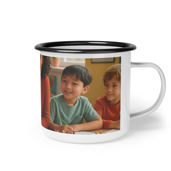 Nurturing Young Minds - Enamel Camp Cup