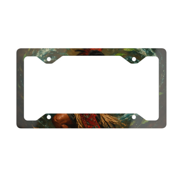 Nature's Spirit Dance - Metal License Plate Frame