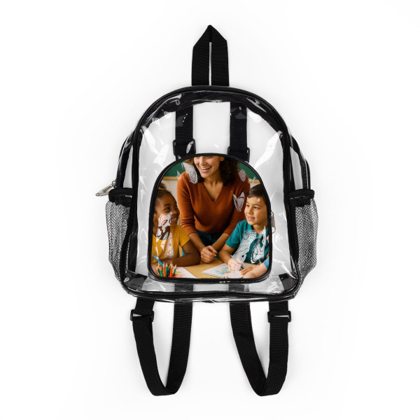 Nurturing Young Minds - Clear Stadium Backpack
