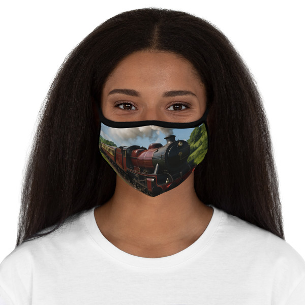 Whistle of the Past - Fitted Polyester Face Mask