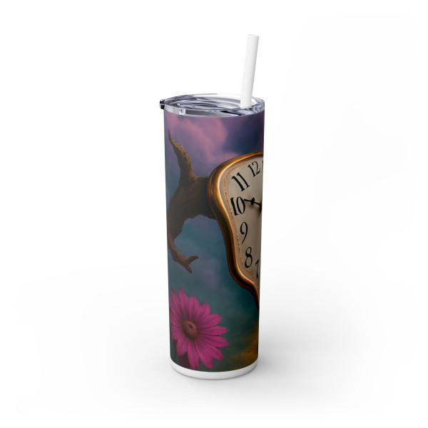Eternal Dreamscape - Skinny Tumbler with Straw, 20oz