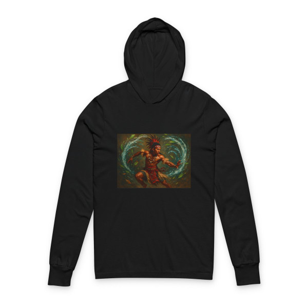 Nature's Spirit Dance - Unisex Hooded Long Sleeve Tee
