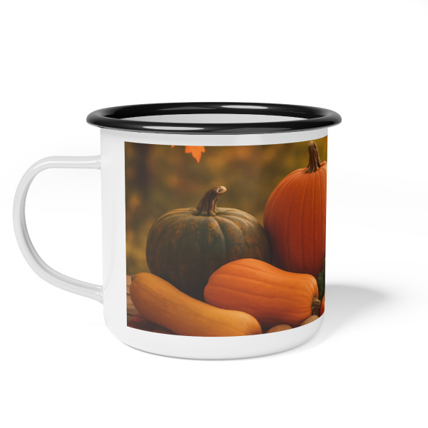 Harvest Table Gathering - Enamel Camp Cup
