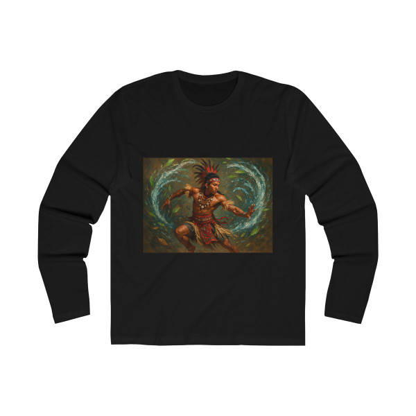 Nature's Spirit Dance - Men's Long Sleeve Crew Tee