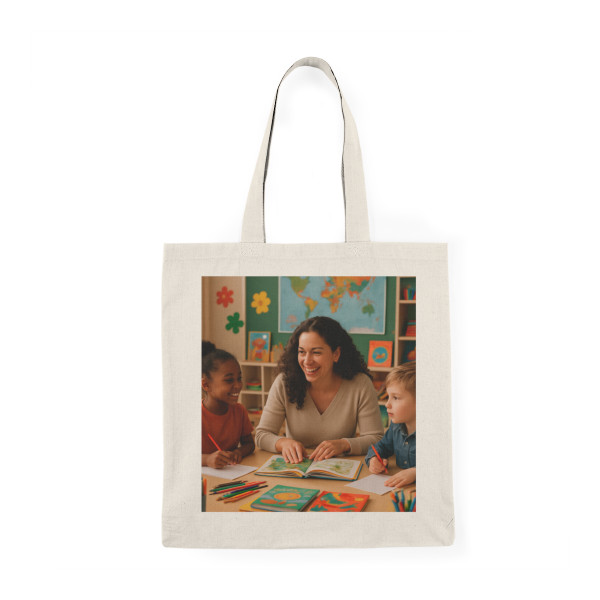 Nurturing Young Minds - Natural Tote Bag