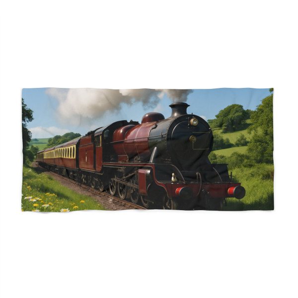 Whistle of the Past - Beach Towel