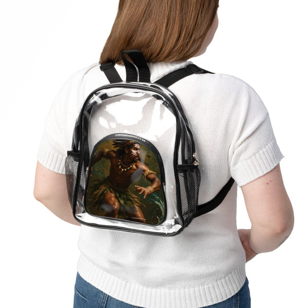 Nature's Spirit Dance - Clear Stadium Backpack