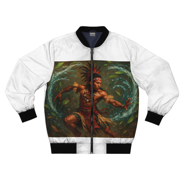 Nature's Spirit Dance - Men's Bomber Jacket (AOP)
