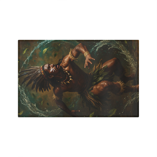 Nature's Spirit Dance - Microfiber Tea Towel