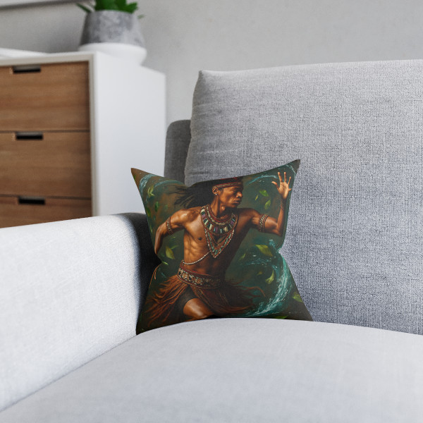 Nature's Spirit Dance - Square Pillow