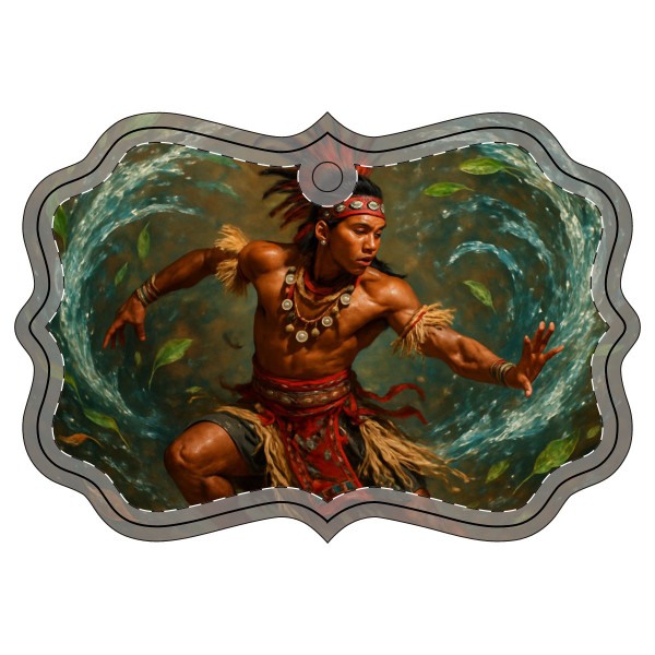 Nature's Spirit Dance - Acrylic Ornament (Multi-depth)