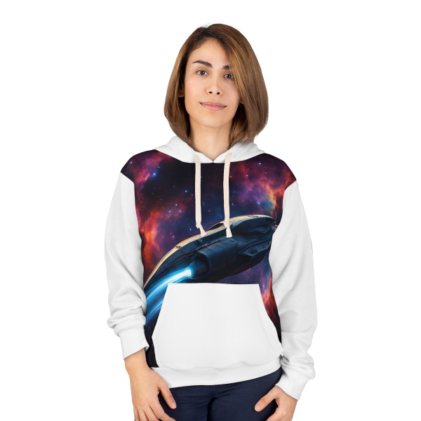 Galactic Voyager - Unisex Pullover Hoodie (AOP)