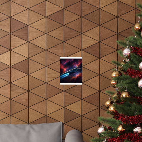 Galactic Voyager - Matte Vertical Posters