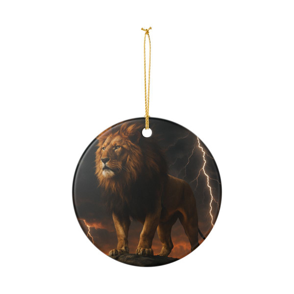 Unyielding Spirit - Ceramic Decoration Ornament, (1pc)