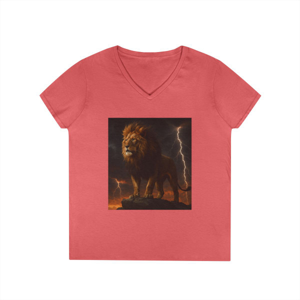 Unyielding Spirit - Ladies' V-Neck T-Shirt