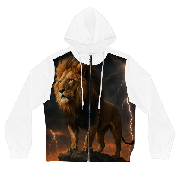 Unyielding Spirit - Women’s Full-Zip Hoodie (AOP)