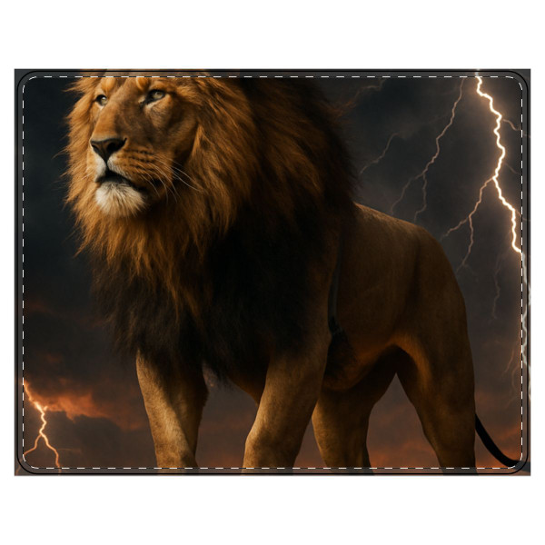 Unyielding Spirit - PU Leather Mouse Mat