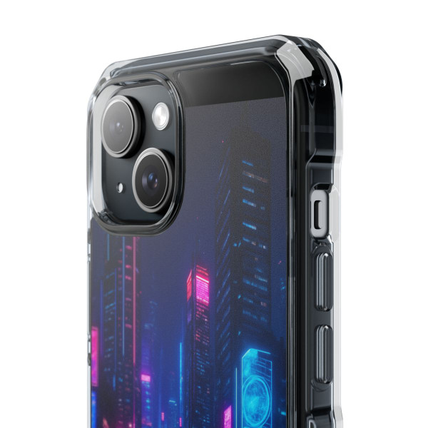Cyberpunk Dreamscape - Magnetic Clear Impact Cases