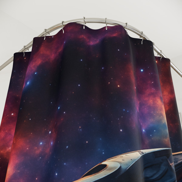 Galactic Voyager - Shower Curtains