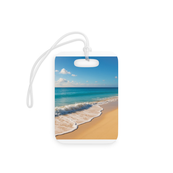 Serene Coastal Bliss - Luggage Tags