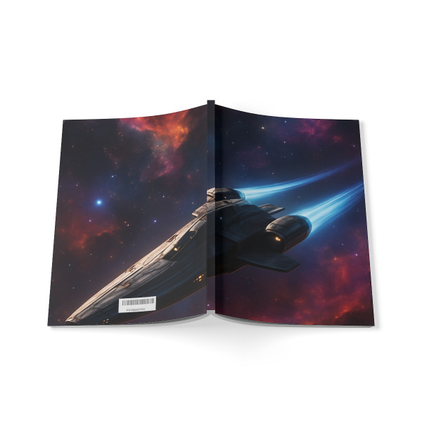 Galactic Voyager - Softcover Notebook, A5