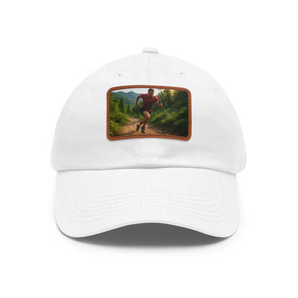 Endurance Trailblazer - Dad Hat with Leather Patch (Rectangle)