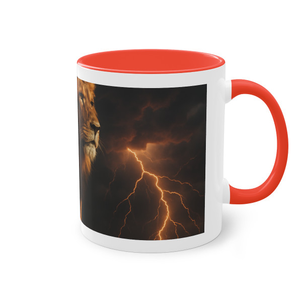 Unyielding Spirit - Two-Tone Coffee Mug, 11oz