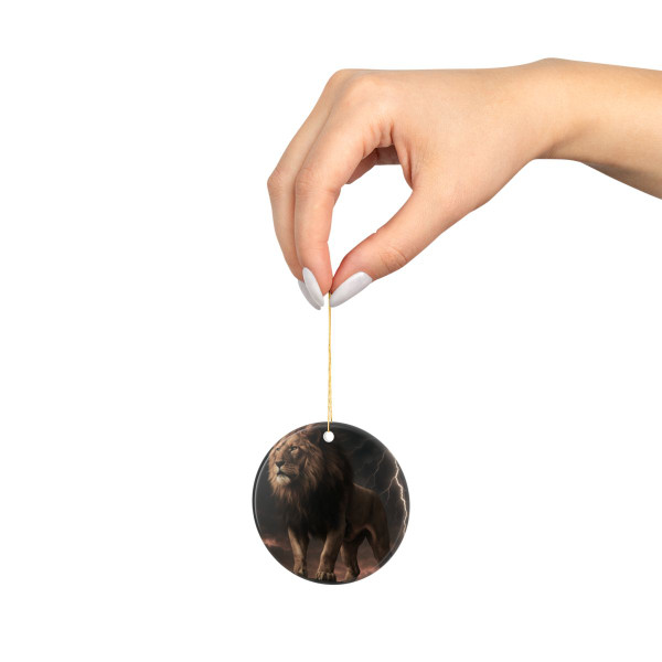 Unyielding Spirit - Ceramic Ornaments, 1-Side Print