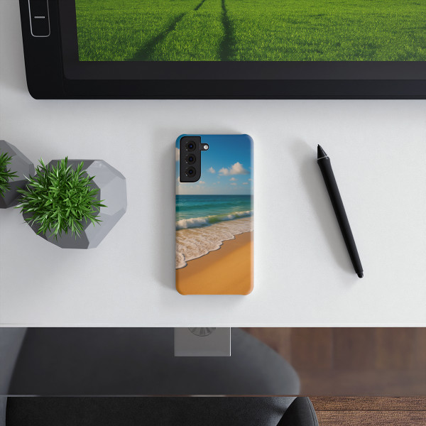 Serene Coastal Bliss - Slim Snap Case