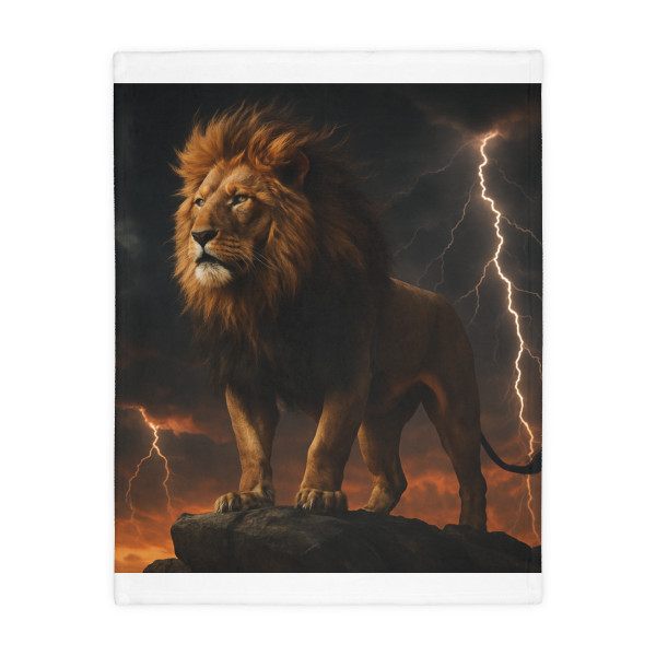 Unyielding Spirit - Velveteen Microfiber Blanket (Two-sided print)