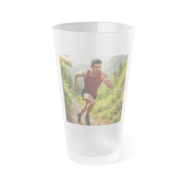 Endurance Trailblazer - Frosted Pint Glass, 16oz