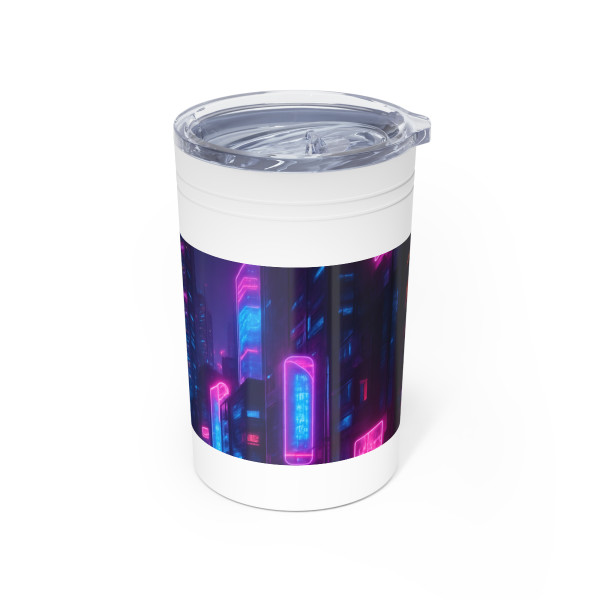 Cyberpunk Dreamscape - Vacuum Insulated Tumbler, 11oz