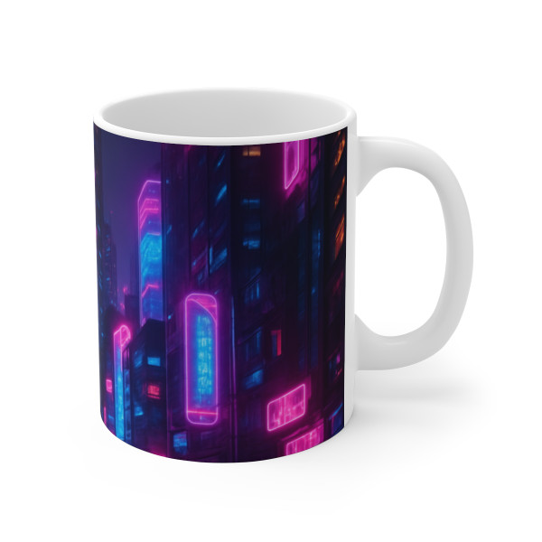 Cyberpunk Dreamscape - Mug 11oz