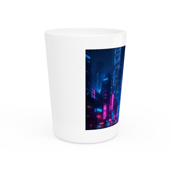 Cyberpunk Dreamscape - Shot Glass