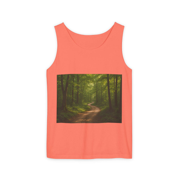 Path of Enlightenment - Unisex Garment-Dyed Tank Top