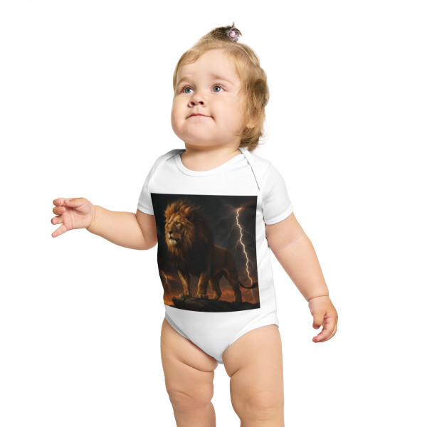 Unyielding Spirit - Short Sleeve Baby Bodysuit