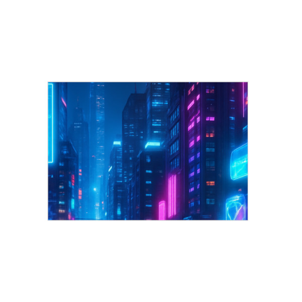 Cyberpunk Dreamscape - Foam Board