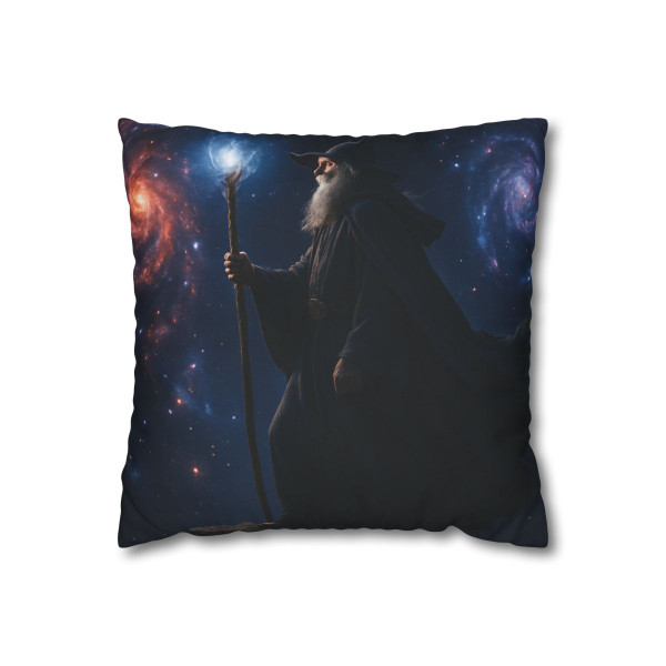 Celestial Spellbinder - Square Poly Canvas Pillowcase