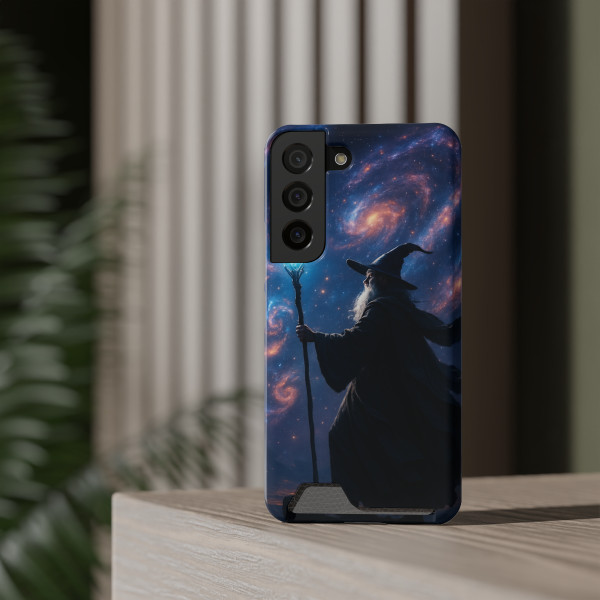 Celestial Spellbinder - Phone Case With Card Holder